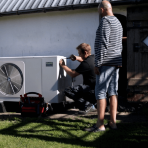 Arbejdsløn vedr. opsætning af varmepumpe